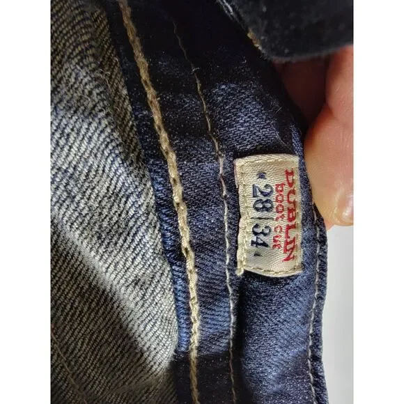 MEK Denim Dublin Boot Cut Women's Jeans - 28 x 34 - Picture 8 of 10